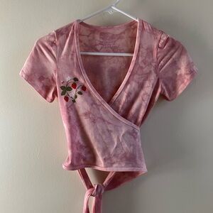 Purusha People True Love Short Sleeve Wrap XS